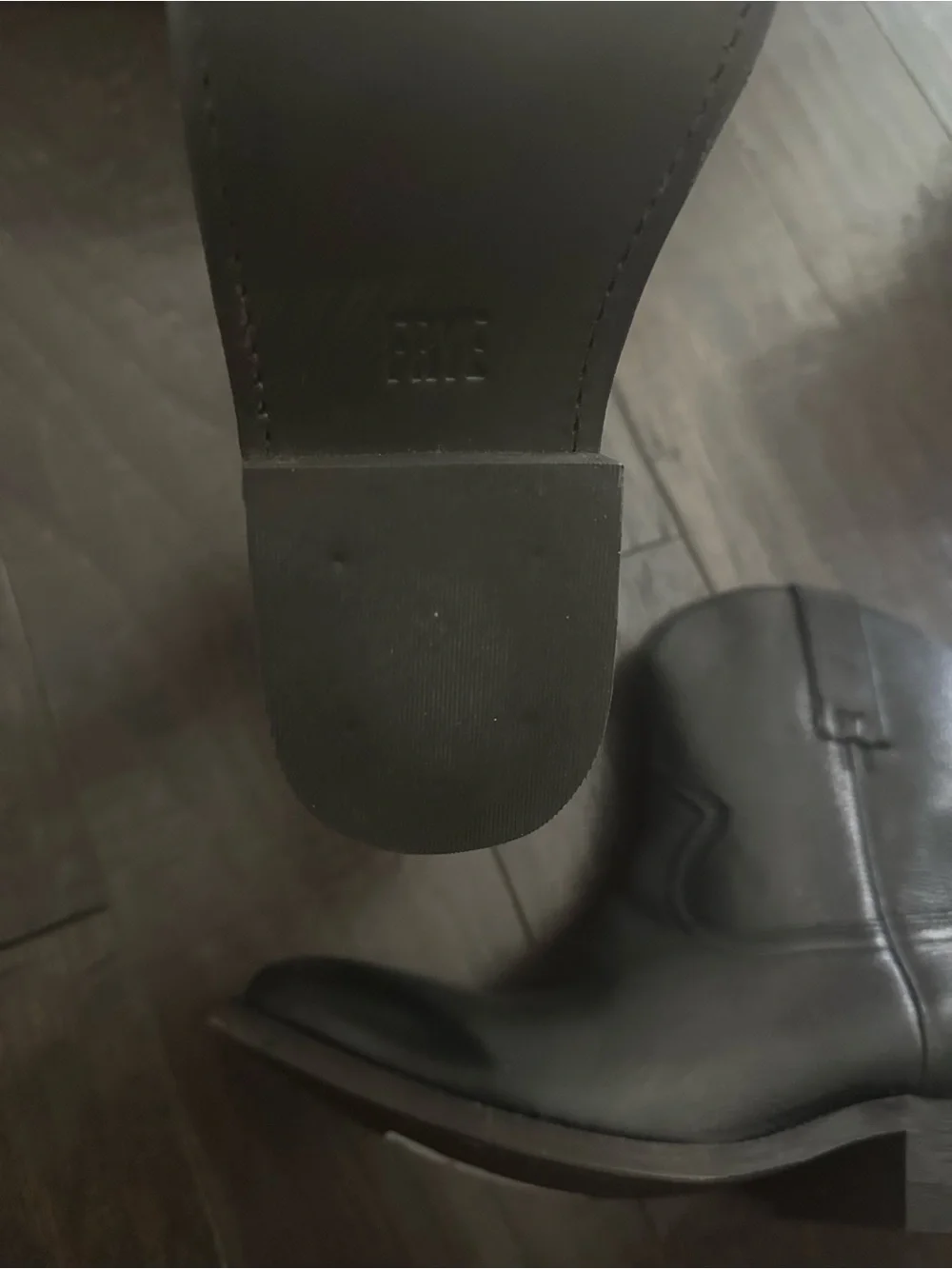 New FRYE Mixed Leather Billy Ankle Boots Women’s - Black Size 8.5M